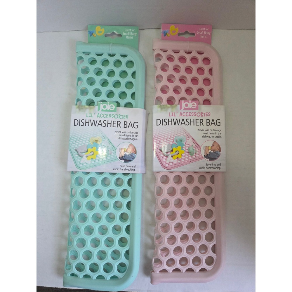 Joie Lil Accessories Dishwasher Bag 2 Pack Silicone Baby Bottle Parts Pacifier